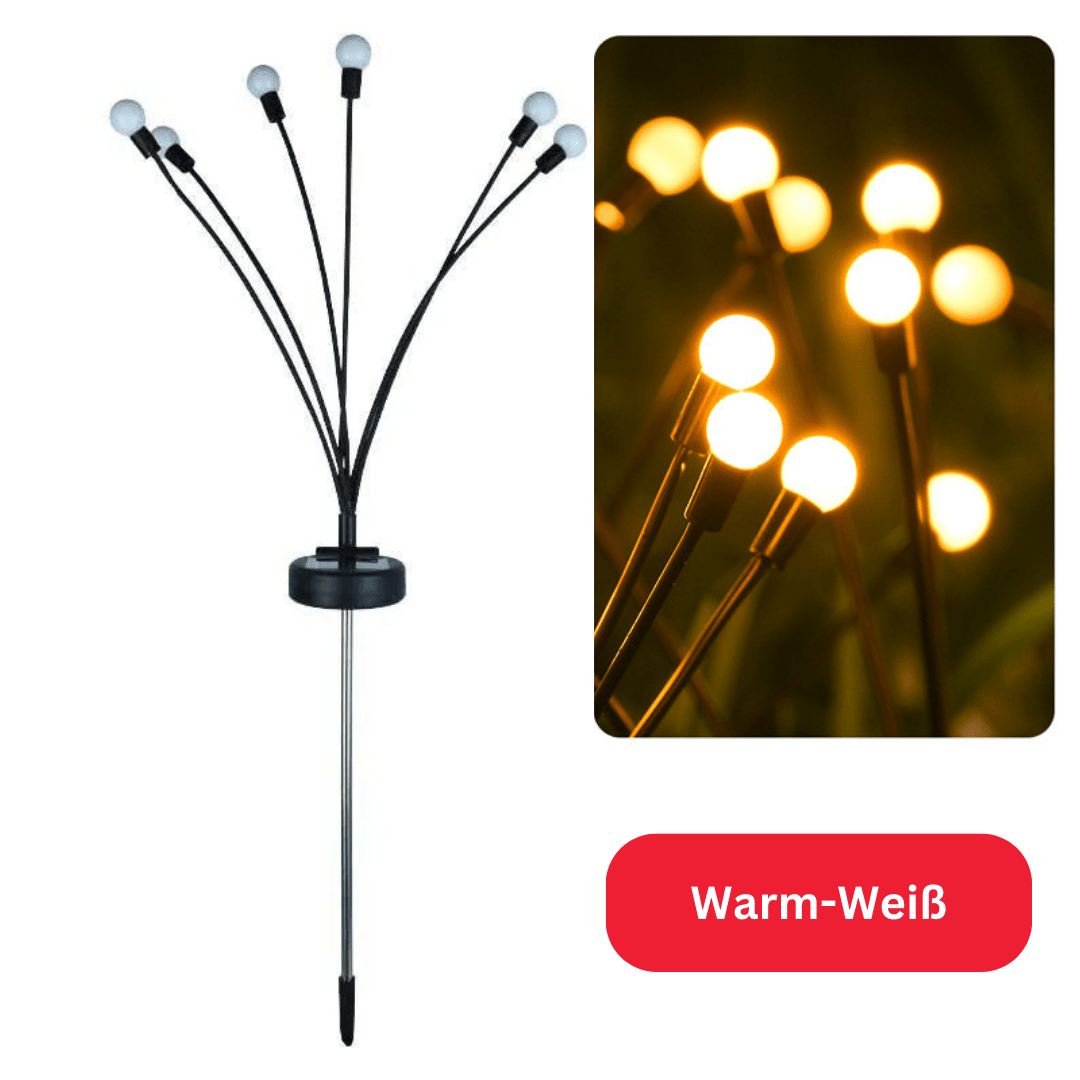 Firefly Lights - Solar firefly garden lights for atmospheric evenings