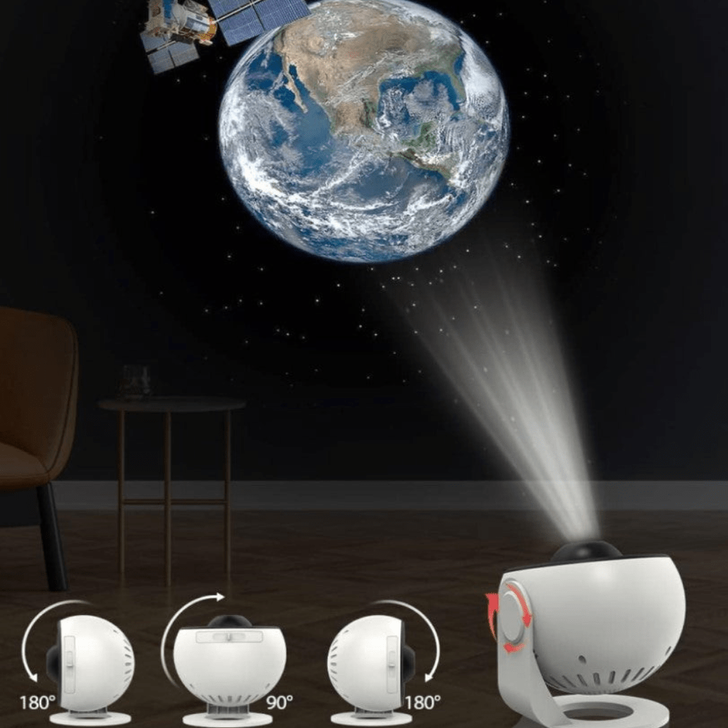 GalaxySky - HD starry sky projector with 13 galaxy discs