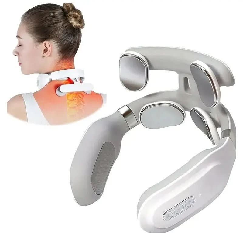Luxury Neck Massager - 4-in-1 neck massager with heat & vibration