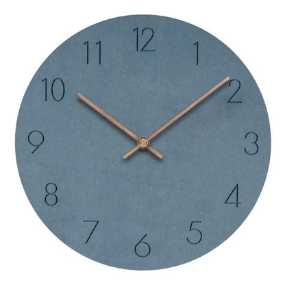 NordWhisper Wall Clock - Silent wall clock in Nordic style for modern rooms