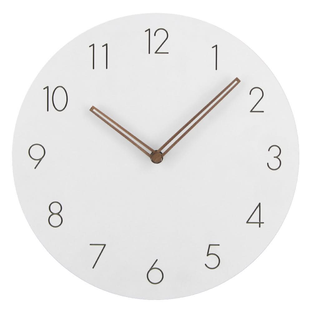 NordWhisper Wall Clock - Silent wall clock in Nordic style for modern rooms