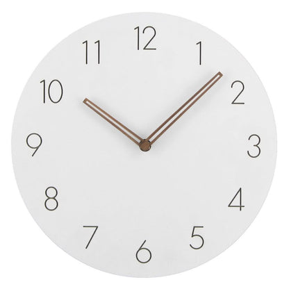 NordWhisper Wall Clock - Silent wall clock in Nordic style for modern rooms