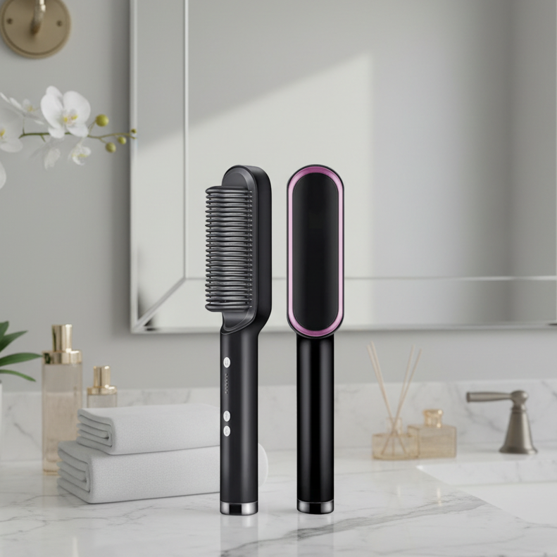 Styloheat - Professional hair straightener with tourmaline ceramic for shiny styling