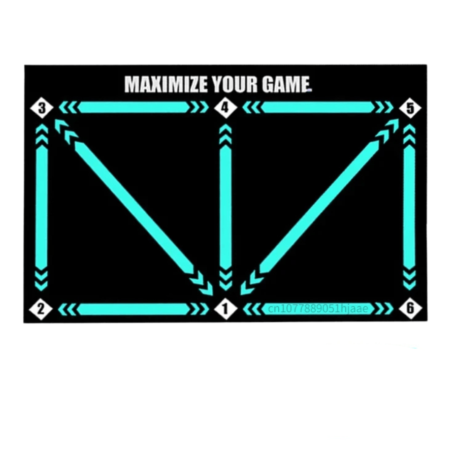 FootMaster non-slip football training mat - perfect for effective training at home