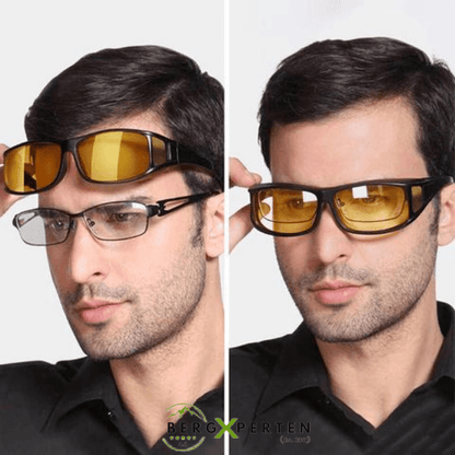 CLARIVUE – Night glasses with HD lenses & glare protection for safe driving at night