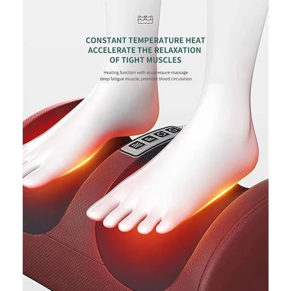 Soothestep - Luxury Shiatsu foot massager with heat function | 12 3D massage balls & timer