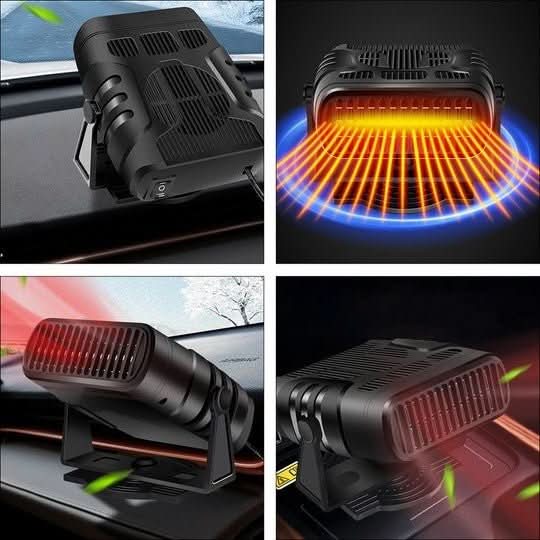 HeatDrive 12V – Portable Car Heating & Cooling Device with Defogging Function