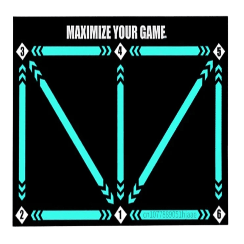 FootMaster non-slip football training mat - perfect for effective training at home