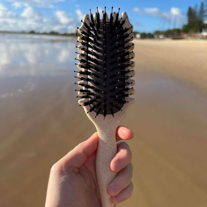 Curlmaster - 3-in-1 hairbrush for frizz-free curls & definition