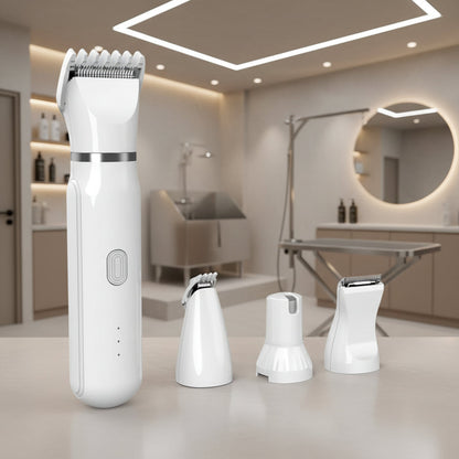 PetGroom Pro - 4-in-1 pet trimmer (coat & claw care in one device)