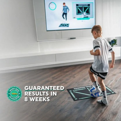 FootMaster non-slip football training mat - perfect for effective training at home