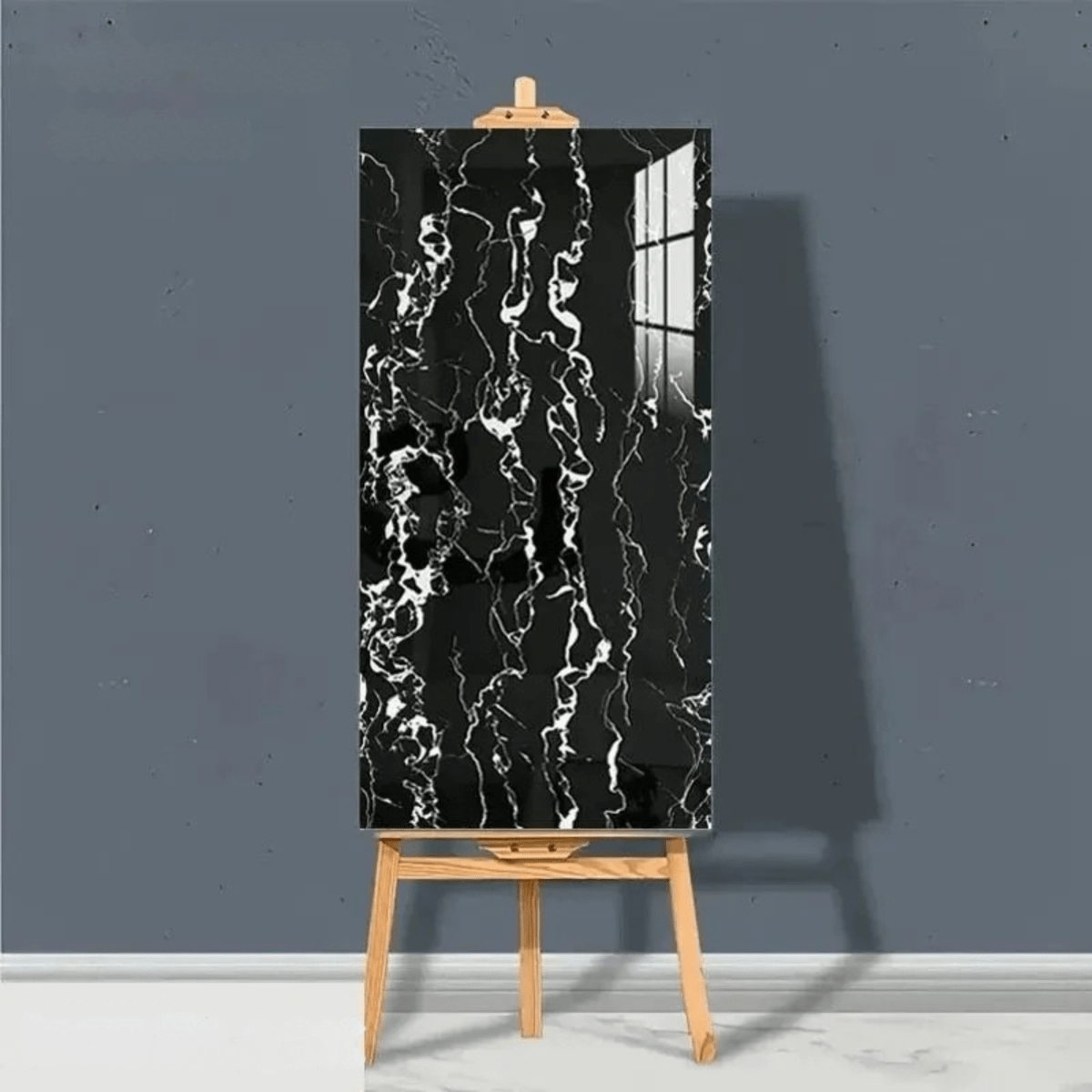 STONELUX – Elegant Self-Adhesive Marble PVC Floor Tiles