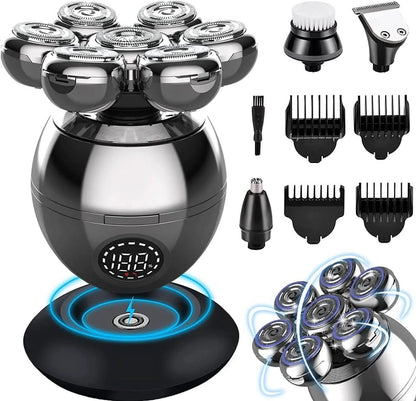 Flexishave Pro - 7D electric shaver with IP68 water protection & USB charging