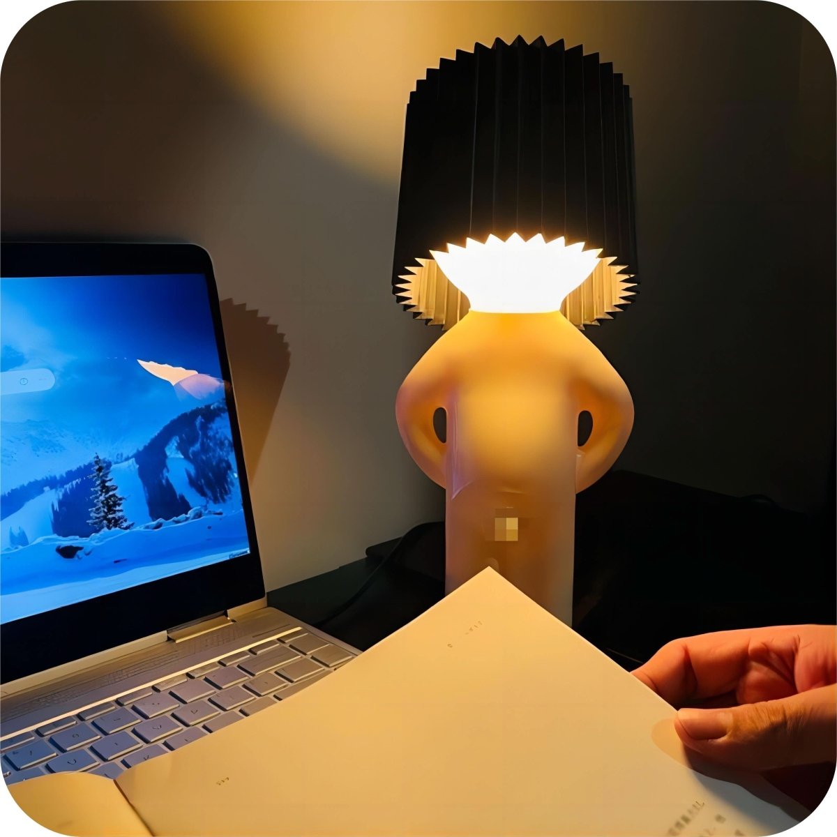 Wackylamp - Playful LED lamp for a cheerful atmosphere