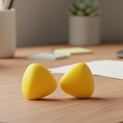 Silent comfort - noise-cancelling & waterproof earphones for sleep, work & travel