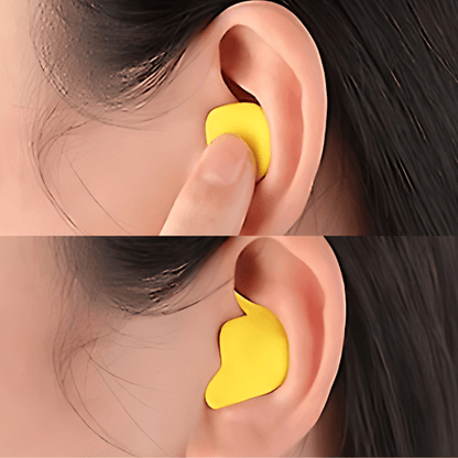 Silent comfort - noise-cancelling & waterproof earphones for sleep, work & travel