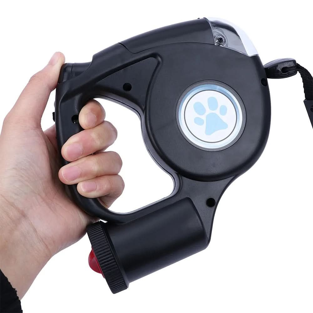BRIGHTSTRIDE – LED Dog Leash with Integrated Flashlight for Safe Walks