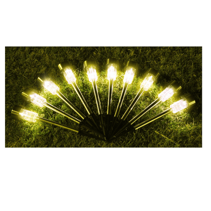 Solar LED lamp for the garden - weatherproof, energy-efficient with integrated light sensor
