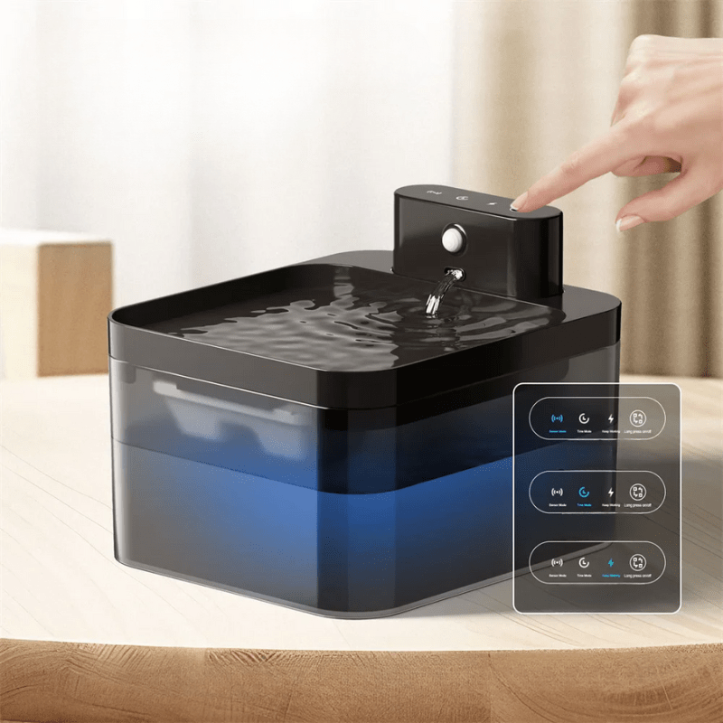 CLEARSIP FOUNTAIN – Intelligent cat fountain with motion sensor & filtration system
