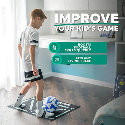 FootMaster non-slip football training mat - perfect for effective training at home