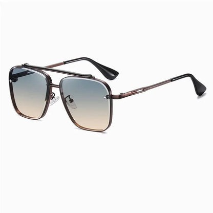 Zoltan Shades - Fashionable sunglasses with gradient lenses and metal frame