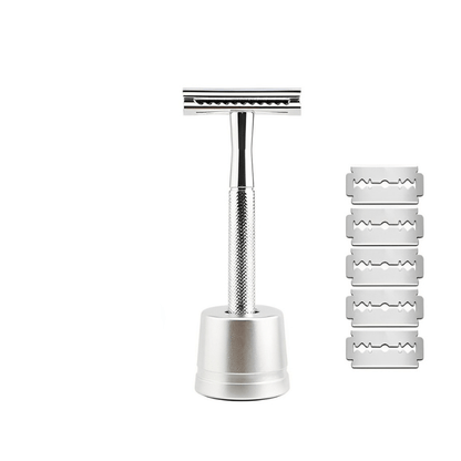 PrecisionBlade - 5-blade luxury razor in rose gold, silver, black & grey