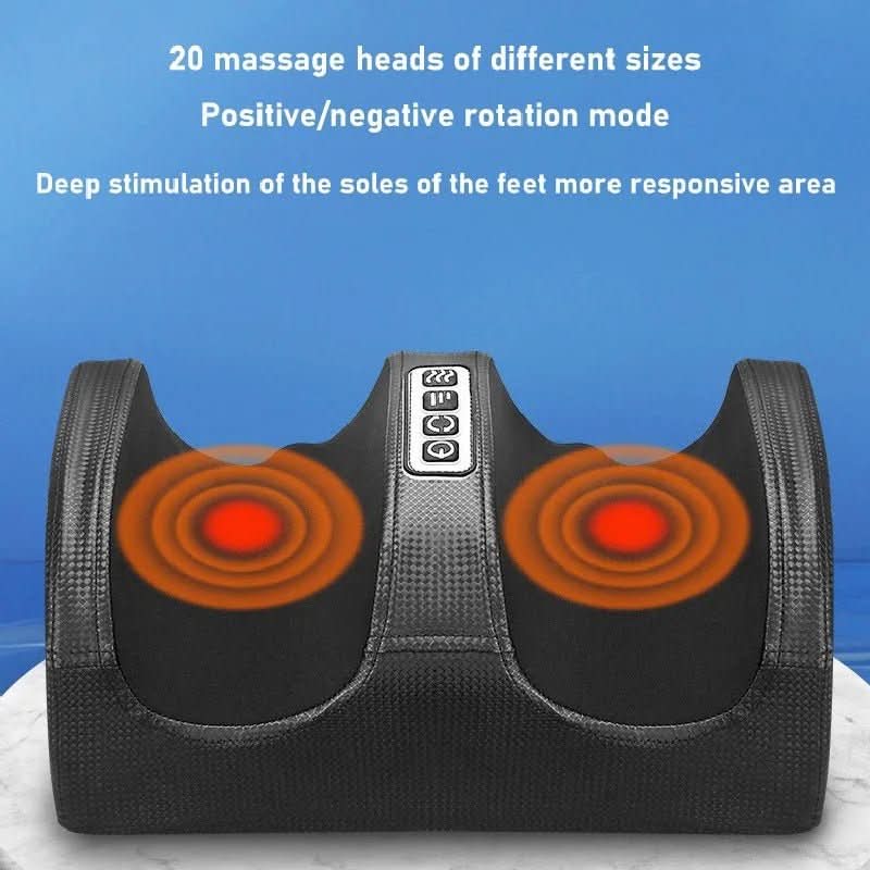 Soothestep - Luxury Shiatsu foot massager with heat function | 12 3D massage balls & timer
