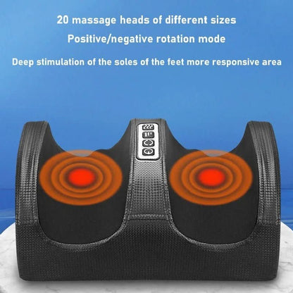Soothestep - Luxury Shiatsu foot massager with heat function | 12 3D massage balls & timer
