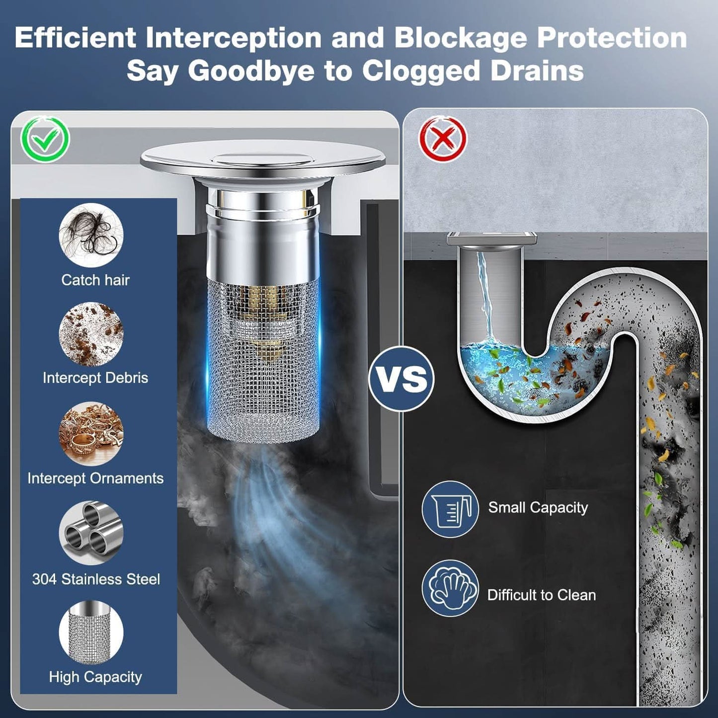 FilterPlug drain protection - Effective, cost-saving & environmentally friendly for your sink