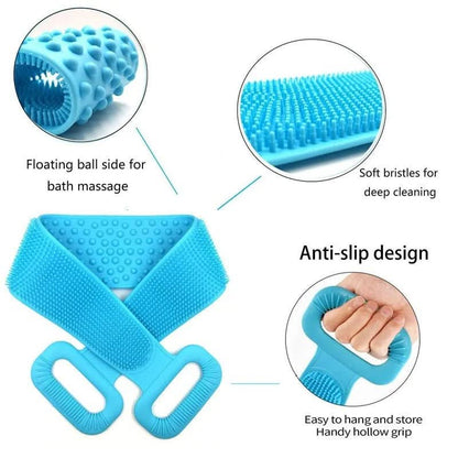 Massage Brush Pro - Silicone body scrub for smooth & radiant skin