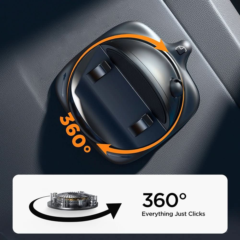 FlexiVIEW - 360° mobile phone holder for flexible comfort & perfect view