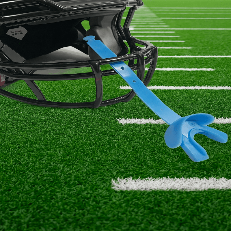 MOUTHGUARDIQ – Double Mouthguard for Rugby, American Football & Boxing with Shock-Absorbing TPR Material