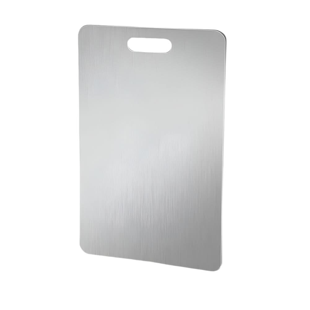 TitanClean stainless steel chopping board - antibacterial & scratch-resistant for your kitchen