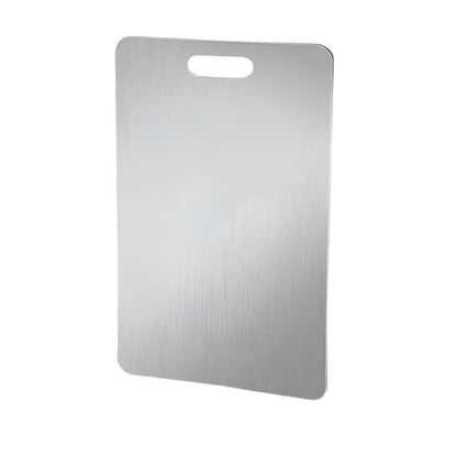 TitanClean stainless steel chopping board - antibacterial & scratch-resistant for your kitchen