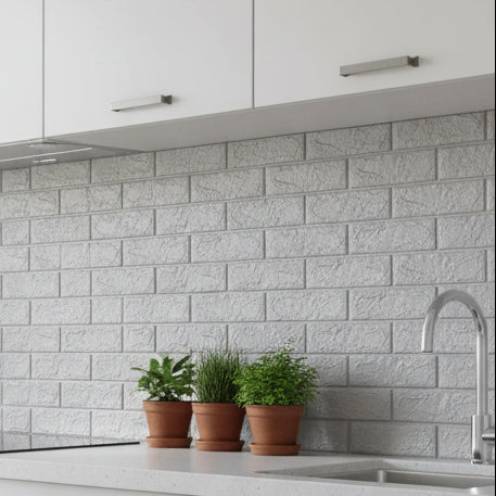 BRICKAURA – 3D Foam Wallpaper for Stylish Walls