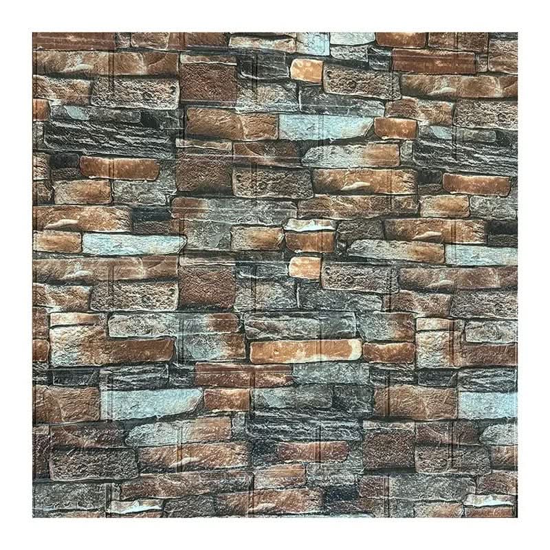 BRICKAURA – 3D Foam Wallpaper for Stylish Walls