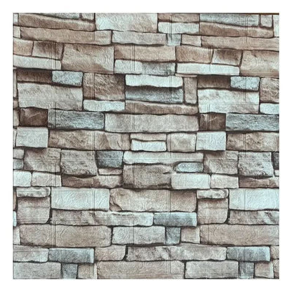 BRICKAURA – 3D Foam Wallpaper for Stylish Walls