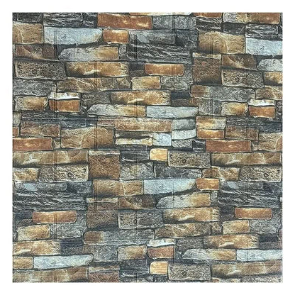BRICKAURA – 3D Foam Wallpaper for Stylish Walls