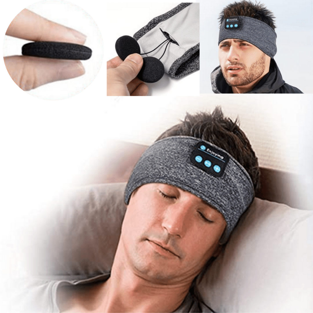 Sleep harmony - 3-in-1 sleep mask with integrated Bluetooth headphones