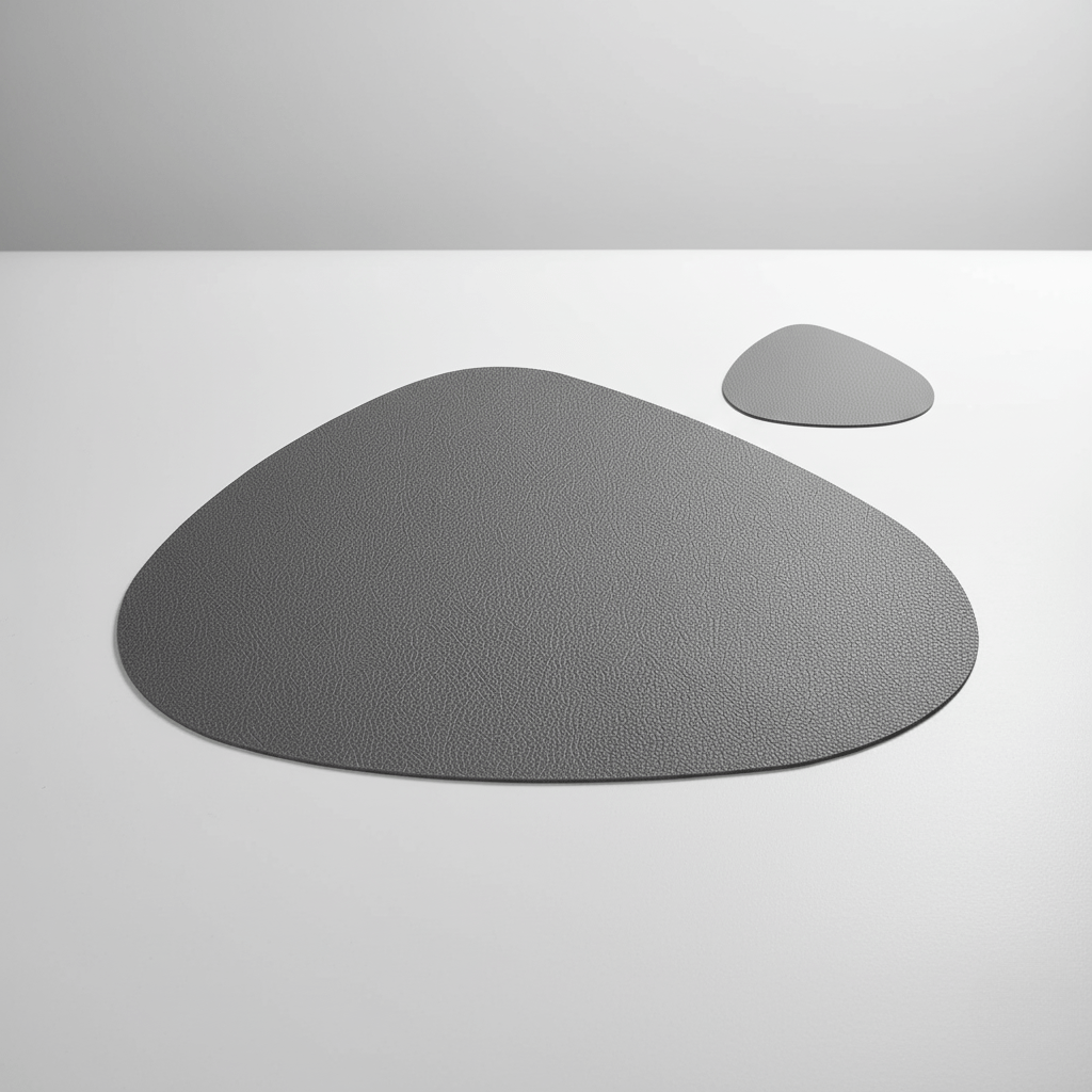 CLARO SET – Elegant placemat and coaster set, heat-resistant and easy to care for