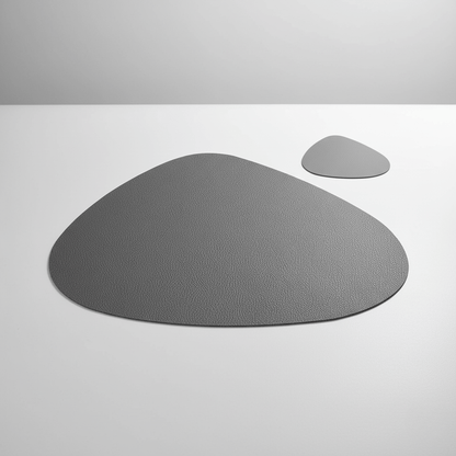 CLARO SET – Elegant placemat and coaster set, heat-resistant and easy to care for