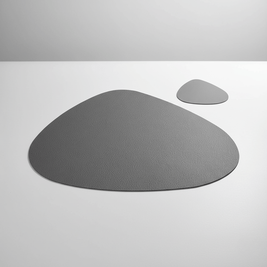 CLARO SET – Elegant placemat and coaster set, heat-resistant and easy to care for