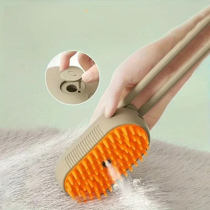 STEAMPURR – Steam comb for silky fur in dogs & cats