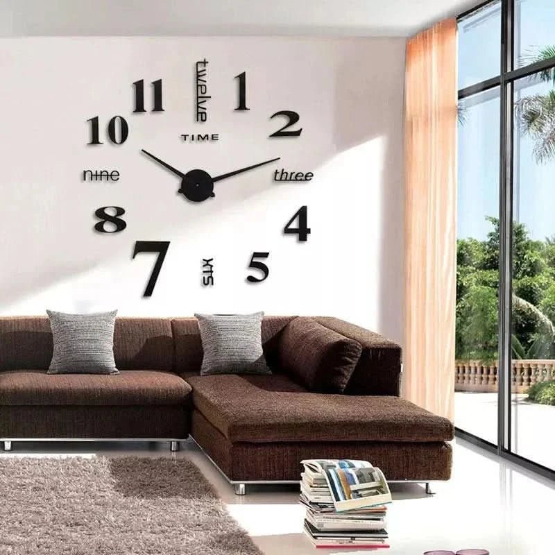 TimeDepth acrylic wall clock - Modern & stylish for any room