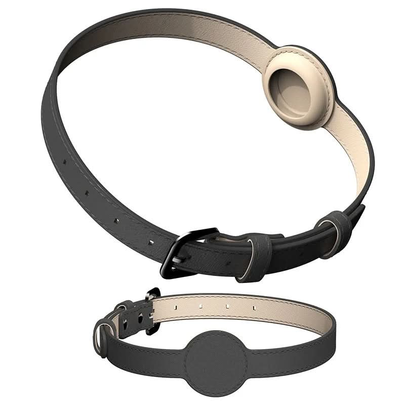 TAGSAFE – Dog Collar with Integrated AirTag Holder for Safety & Style