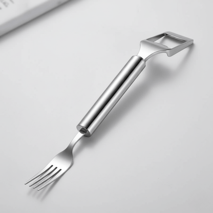 EasyFruit Duo – Fruit cutter with integrated fork for quick snack enjoyment