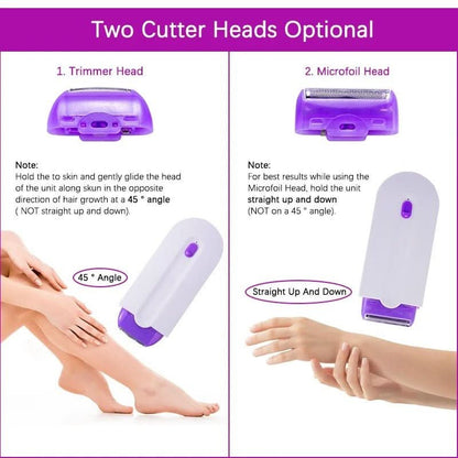 Ladyglow - Painless ladies' razor for smooth & soft skin