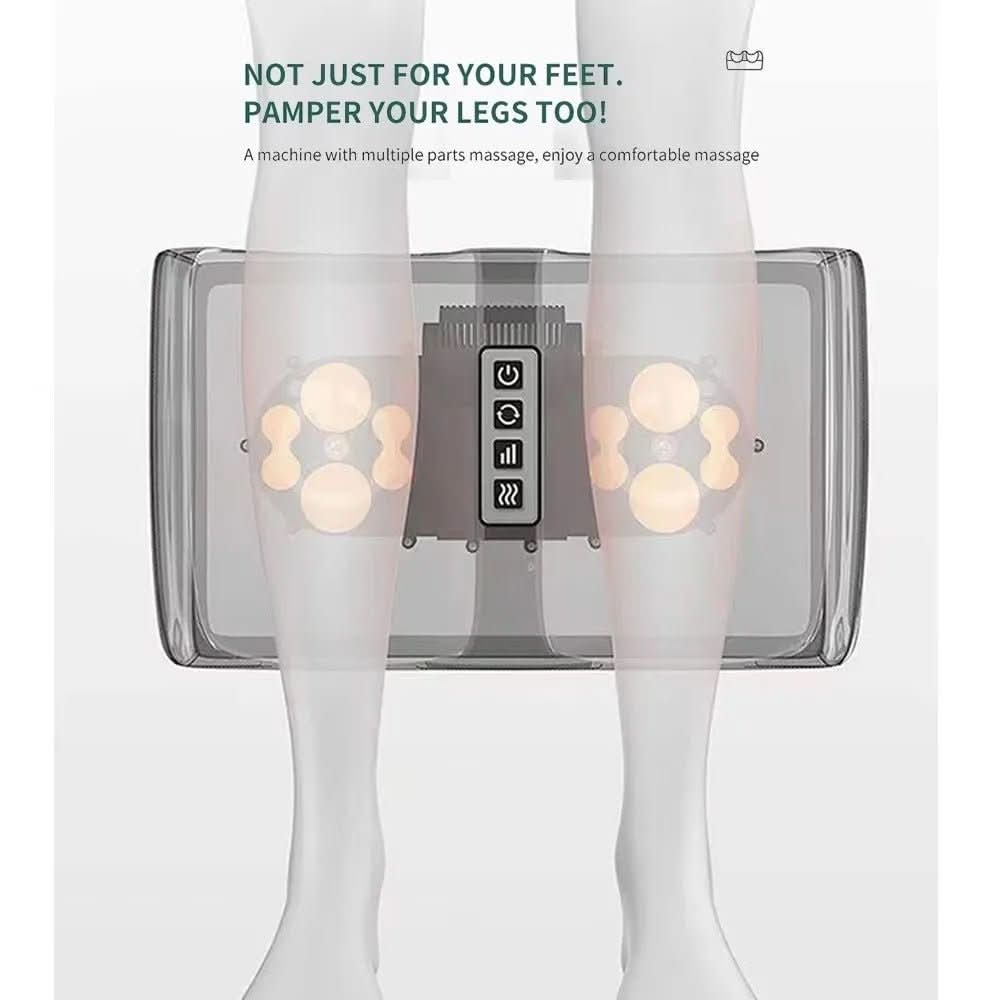 Soothestep - Luxury Shiatsu foot massager with heat function | 12 3D massage balls & timer