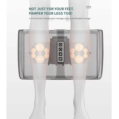 Soothestep - Luxury Shiatsu foot massager with heat function | 12 3D massage balls & timer