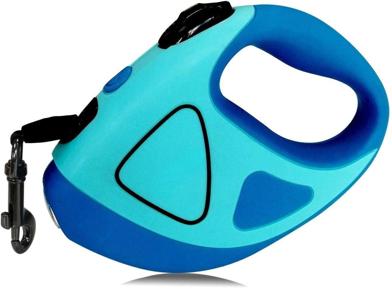 CONTROLLITE Leash – Automatic Dog Leash with LED Light & Ergonomic Anti-Slip Handle